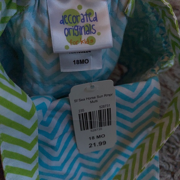 Sea Horse Sun Romper - Picture 6 of 7